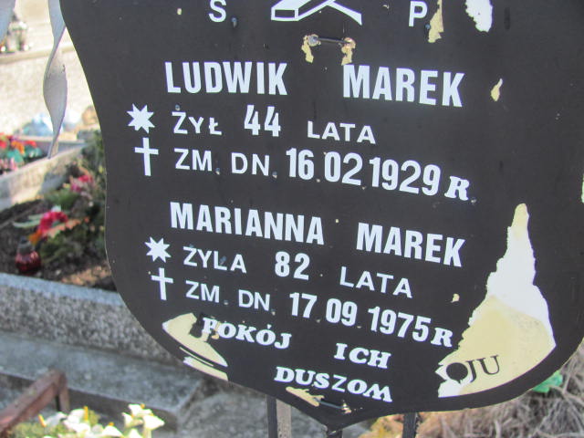 Marianna Marek Kock - Grobonet - Wyszukiwarka osób pochowanych